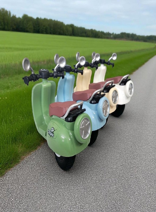 ستايلبيس لعبة سكوتر متينة وعالية الكثافة من ستايل بيس، تعمل بتقنية السحب للخلف، مصنوعة من المعدن المصبوب، تعمل بالاحتكاك - إطارات مطاطية، دراجة نارية رياضية خارجية مفصلة للأطفال من عمر 3 سنوات فما فوق (قد يختلف اللون) - Image 4